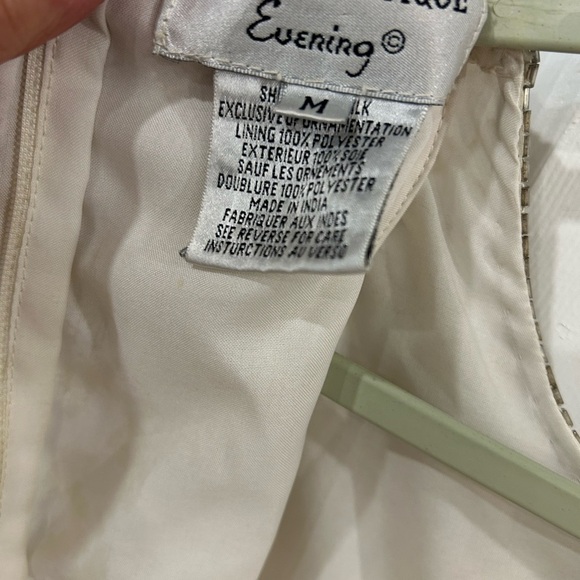 Papell Boutique Evening beaded top old money upscale mom of bride or groom sizeM - Picture 10 of 10